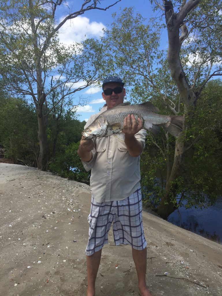 Now that's a barra at 72cm. Now that's a barra at 72cm.